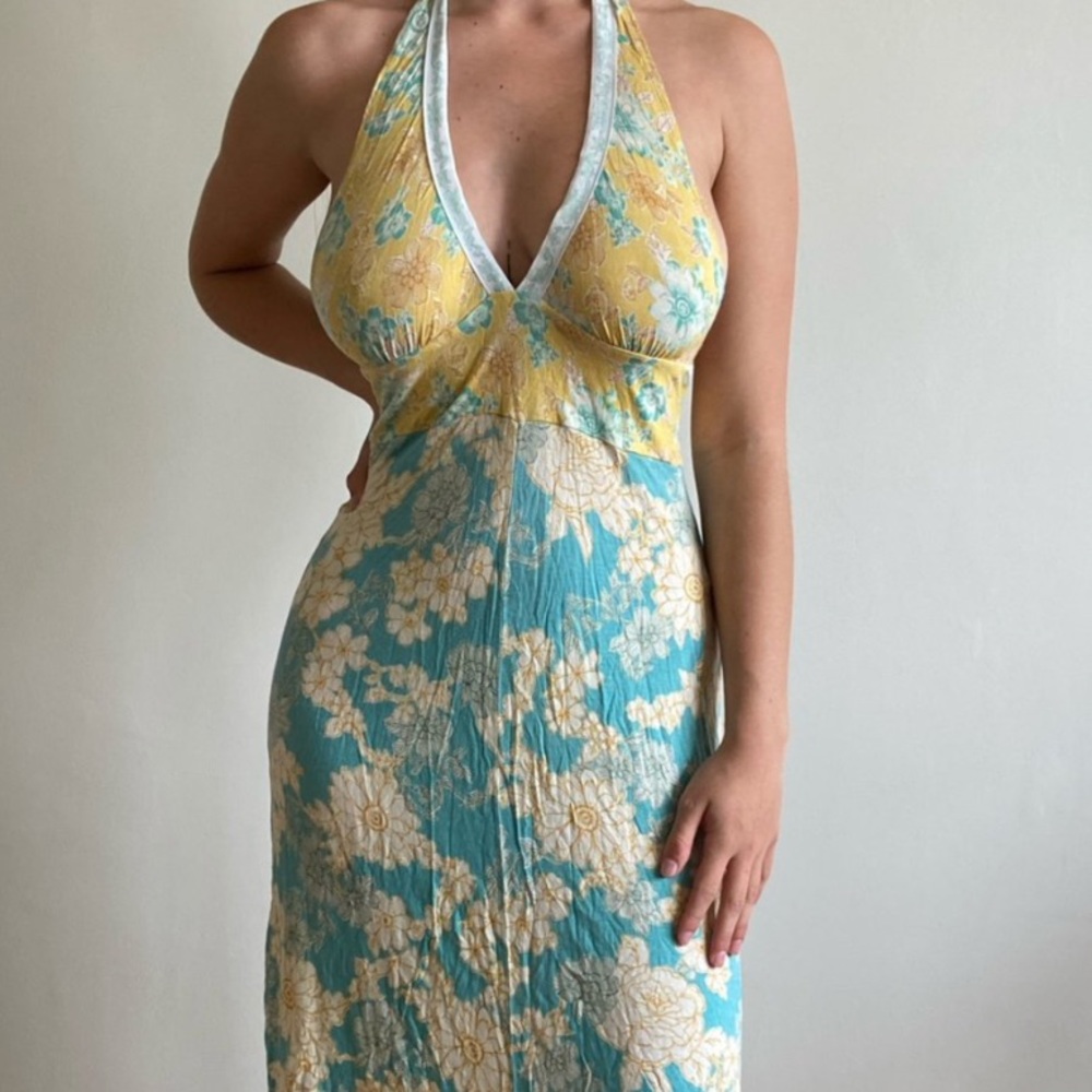 Floral midi dress